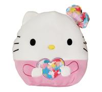 Squishmallows Hello Kitty Peluche 20,3 cm Nœud Papillon Coeur