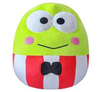 Squishmallows Hello Kitty Keroppi Rouge Rayé Suit 25.4cm Peluche Sanrio Officiel