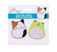 Squishmallows Iron on Patches Cam The Cat & Wendy The Frog. Cute Patches Perfect