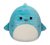 Squishmallows Lamar Le Requin-Baleine Bleu de 30 cm - Ajoute Lamar à ta Collection ; Peluche Ultra Douce de Taille Moyenne ; Jouet Officiel Kelly Toy