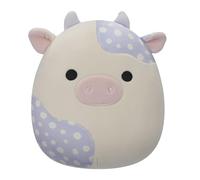 Squishmallows Liesel la Vache à imprimé Floral Lavande Original de 19 cm - Peluche de Pâques