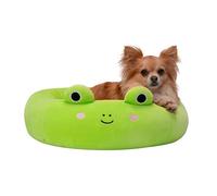 Squishmallows Lit Officiel Wendy Frog pour Animal de Compagnie - Petit lit en Peluche Ultra Doux pour Animal de Compagnie, Vert 50,8 cm