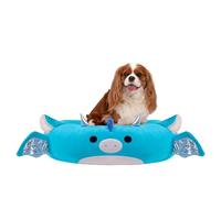 Squishmallows Lit Original pour Animal Domestique Tatiana Le Dragon 61 cm - Lit en Peluche Ultra Doux de Taille Moyenne pour Animal Domestique