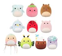 Squishmallows Lot de 10 Peluches Jazwares Originales de 12,7 cm (Petit)