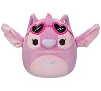 Squishmallows Lunettes de Saint-Valentin Stitch Angel avec cœur Rose Taille M 20,3 cm