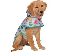 Squishmallows - Manteau de Pluie imperméable pour Chien - Taille Large - Multicolore - Caricature - Casual - Polyester, Coton - JPT0901-L