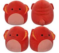 Squishmallows Maxie le lézard à collerette Peluche de 30 cm de Jazwares, super douce & sous licence officielle, idéale pour les câlins des enfants à partir de 3 ans