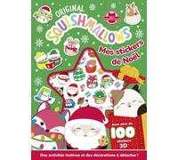 Squishmallows - Mes stickers de Noël - Collectif - Dragon D'or Livres Du - broché - Document jeunesse