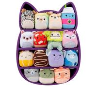 Squishmallows Micromallows Play & Display - Comprend 15 peluches