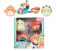 Squishmallows Micromallows SQMM0015 - Set d'accessoires - Mini Figurines en Peluche Super Douces - 6,5 cm (Tristan et Lucienne)