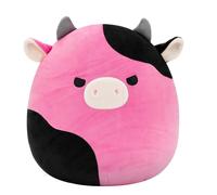 Squishmallows Original 12-Inch Pollyanna the Black and Pink Cow Black & Pink Cow