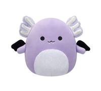 Squishmallows Original 19cm Monica The Purple Axolotl with Bat Wings | Halloween Plush