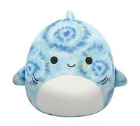 Squishmallows Original 20,3 cm Luther Blue Tie-Dye Tiger Shark - Peluche officielle Jazwares