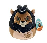 Squishmallows Original 20cm Disney Scar Peluche Ultra Douce, Peluche Officielle