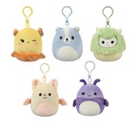 Squishmallows Original 3,5-Zoll-Clip-On-Plüschtier 5er Pack