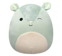 Doudou Squishmallows Winking Armadillo avec Fuzzy Belly Vert et Crème Vert et Crème G