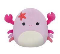 Squishmallows Original 7.5" Cailey - Pink Crab - Add Cailey to Your Squad, Ultrasoft Stuffed Animal Plush Toy, Official Kellytoy Plush