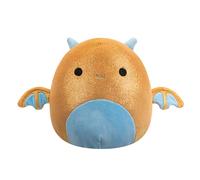Squishmallows Original Adopt Me ! Peluche Dragon Doré 20,3 cm - Little Ultrasoft Official Jazwares Plush