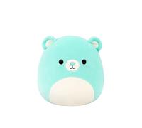 Squishmallows Original Belinda l'ours Bleu Sarcelle de 19,1 cm - Jouet en Peluche Officiel à Collectionner pour Enfants, Jouets en Peluche Mignons pour Filles et garçons à partir de 3 Ans