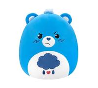 Squishmallows Original Care Bears 30,5 cm Grumpy Bear - Peluche Jazware Officielle (Taille Moyenne)