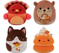 Squishmallows Original Harvest 4-Pack - Official Jazwares Plush | 13cm (Amazon Exclusive)