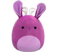 Squishmallows Original Maria Del Mar La Jackalope violette avec bois de cerf étincelant - Peluche officielle Jazwares - Jouet en peluche de cidre doux et spongieux à collectionner