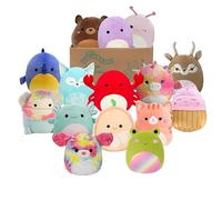 Squishmallows Pack de 3 mystères (20 cm) Original Peluche Jazwares Officielle (Taille Moyenne)