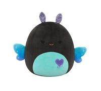 Squishmallows Original Salem The Mischievous Black and Teal Moth Peluche officielle Jazwares 35,6 cm
