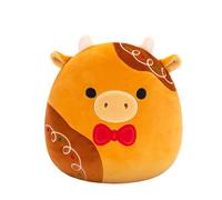 Squishmallows Original SQXM00950 Peluche Officielle Jazwares de Jéricho la Vache 19 cm