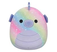 Squishmallows Originaux 19cm Emeraude, l'hippocampe de la Galaxie, Ajoute Emeraude à Ton équipe, Peluche Ultra Douce