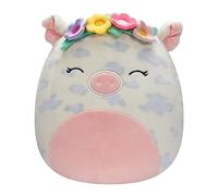 Squishmallows Originaux 20cm Cochon tacheté Rosie, Peluche Ultra Douce, Peluche Officielle Kellytoy