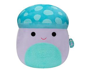 Squishmallows Originaux 40cm Pyle Le Champignon Bleu et Violet, Ajoute Pyle à Ton équipe, Peluche Ultra Douce