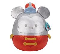 Squishmallows Originaux Disney100 35cm Chef de Bande Mickey Mouse, Ajoute Chef de Bande Mickey Mouse à Ton équipe, Peluche Ultra Douce