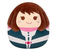 Squishmallows Orijinal 20 cm Ochaco Uraraka - My Hero Academia - Resmi Jazwares Pelüş - Koleksiyon Parçası, Yumuşak ve Sıkıştırılabilir Anime Pelüş Hayvan