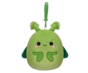 Squishmallows Peluche à Clipser de 3,5 Pouces Trenton la mante Religieuse, SQCP00209