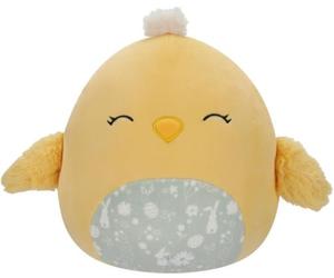 Squishmallows Peluche Aimee Le Poussin de Pâques 19 cm - Peluche de Pâques Officielle Jazwares Ultra Douce 2025
