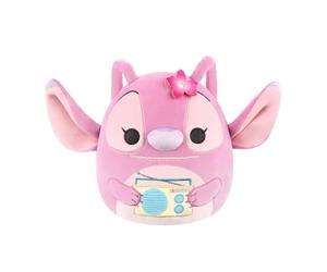 Squishmallows Peluche Angel avec radiocassette Original Disney de 20 cm