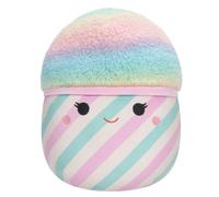 Squishmallows Peluche Bevin la Barbe à Papa Rose et Bleue de 30 cm - Ajoute Bevin à ta Collection ; Peluche Ultra Douce de Taille Moyenne ; Jouet Officiel Kelly Toy