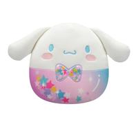 Squishmallows Peluche Cinnamoroll Starshine de 25 cm Portant Un Noeud-Papillon Original Sanrio