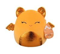 Squishmallows Peluche d’Halloween de 19 cm Tangie la Chauve-souris Orange