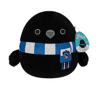 Squishmallows Peluche Harry Potter Serdaigle Corbeau de taille moyenne Bleu 25,4 cm