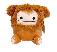 Squishmallows Peluche officielle Kellytoy Bigfoot Squad (20,3 cm Benny The Brown Bigfoot)