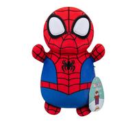 Squishmallows Peluche Originale Marvel Spidey et Ses Amis Incroyables 25,4 cm Spidey HugMees - Peluche Officielle Jazwares de Taille Moyenne Ultra Douce