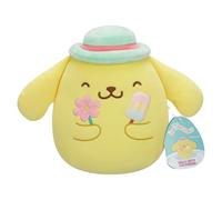 Squishmallows Peluche Pompompurin Saisis l’Instant de Sanrio Original de 20 cm - Peluche Officielle Jazwares