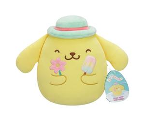 Squishmallows Peluche Pompompurin Saisis l’Instant de Sanrio Original de 20 cm - Peluche Officielle Jazwares