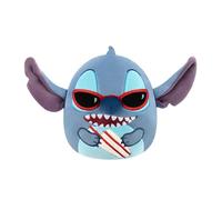 Squishmallows Peluche Stitch avec Une Planche de Surf Original Disney de 20 cm