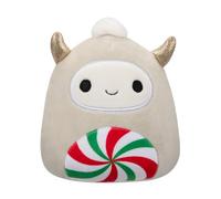 Squishmallows Peluche Yéti de Noël Blanc au Ventre de Menthe poivrée 12 cm - Squishmallow Original 2024