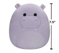 Squishmallows - Personnages 20 CM - Hanna Le Hippopotame Rose