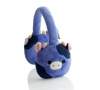 Squishmallows Plush Bluetooth Headphone-Ingred Casque Peluche, Violet, Unique Mixte Enfant