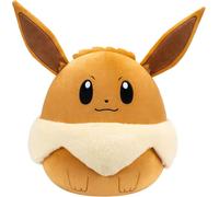 Squishmallows Pokémon Original Évoli 25,4 cm - Ajoutez Évoli à votre équipe, animal en peluche ultra doux de taille moyenne, jouet officiel Kelly Toy en peluche